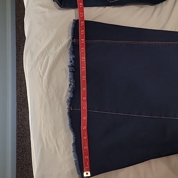 Lucky & Blessed Flares Dark Wash Leg Inserts - Picture 11 of 11